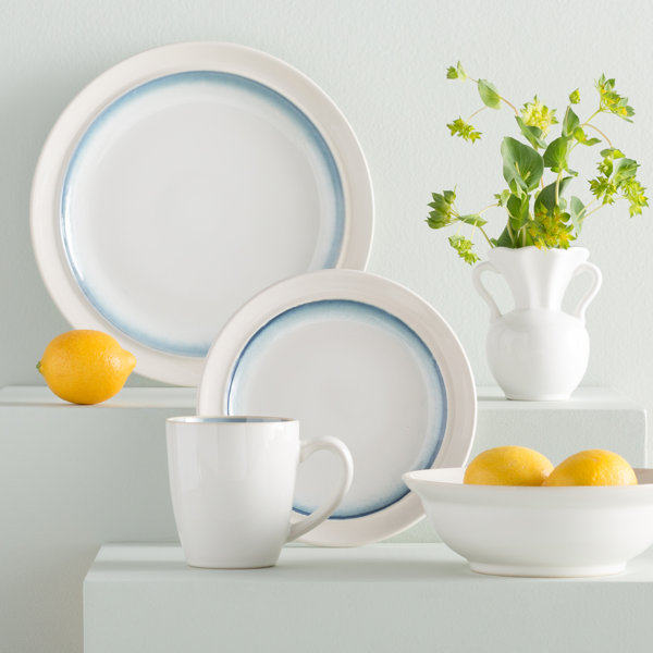 Gibson Lawson Stoneware Dinnerware Set Service for 4 & Reviews Wayfair